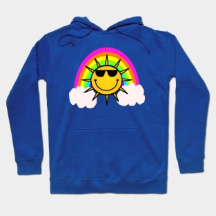 Sun & Rainbow Hoodie